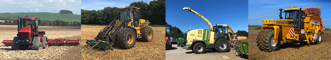 Agriplant Sales used farm and construction machinery for sale Wiltshire. Shows a range of the machines we have for sale